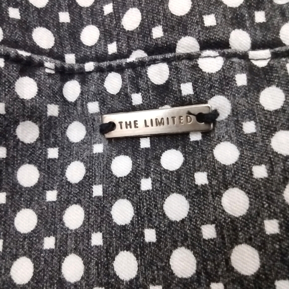 The Limited women's black/white ankle stretchy pants size (12) - Picture 6 of 16